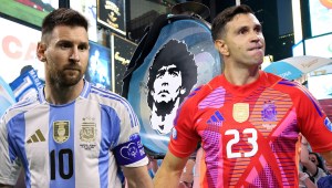 Times Square se convierte en el Obelisco por segunda vez en la Copa América